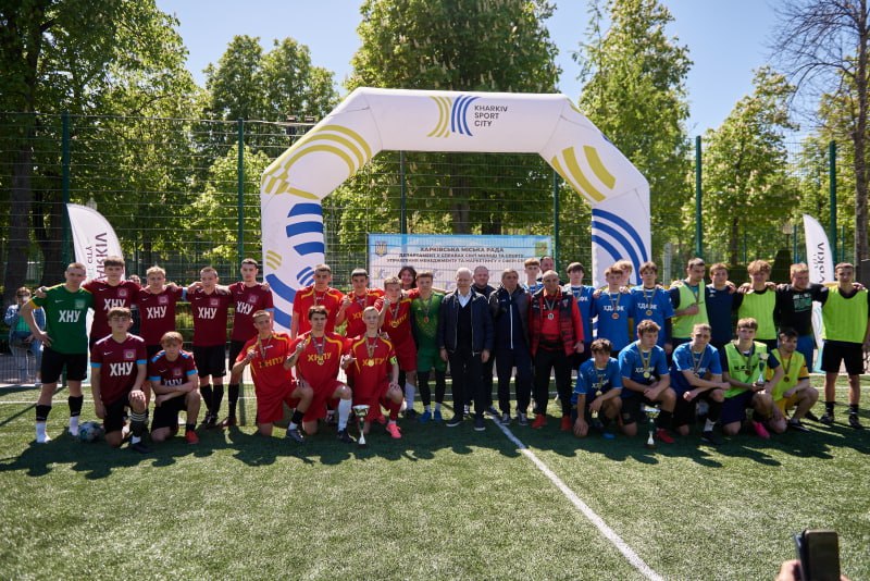 У Харкові нагородили переможців студентської ліги з футболу